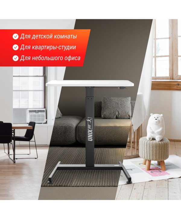 Регулируемый стол UNIX Fit Wood E-Desk LT100