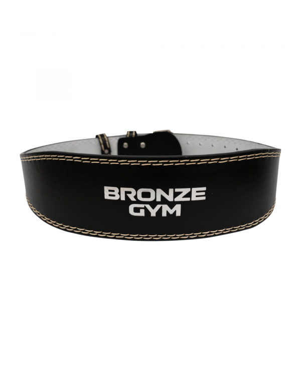 Пояс атлетический BRONZE GYM натуральная кожа 105 см