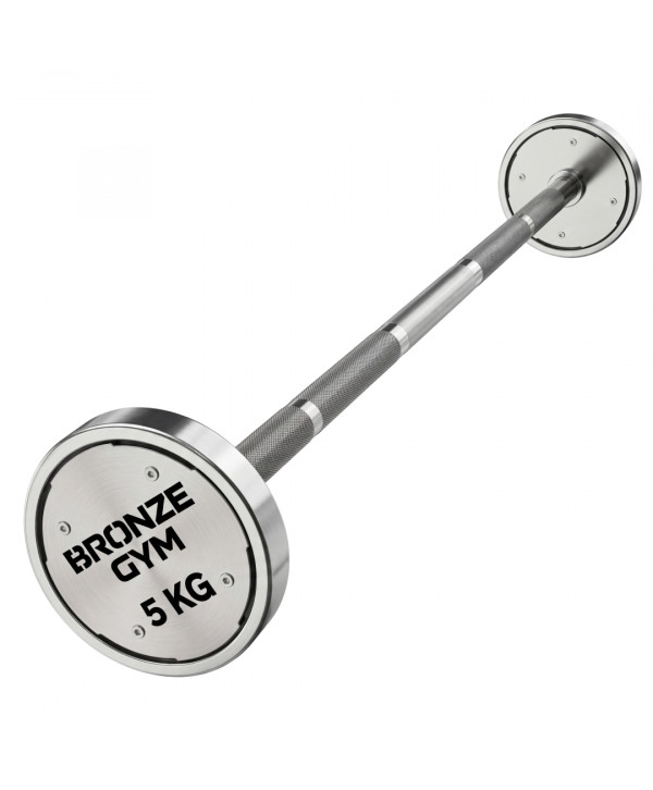 Набор стальных штанг BRONZE GYM, 5-50 кг - 10 шт, шаг 5 кг