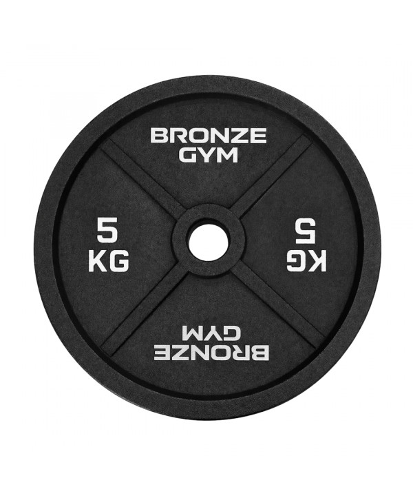Диск олимпийский BRONZE GYM чугунный 5 кг