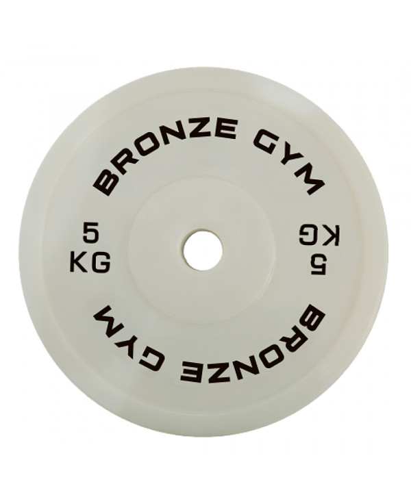 Диск олимпийский BRONZE GYM тренировочный 5 кг