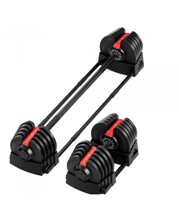 Штанга регулируемая многофункциональная 2 в 1 OXYGEN FITNESS XCROSS 40 кг