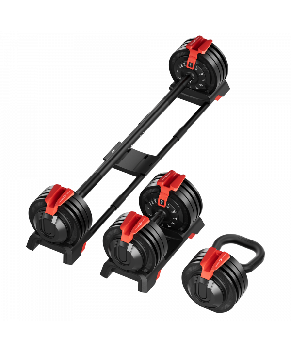 Штанга регулируемая многофункциональная 3 в 1 OXYGEN FITNESS XCROSS 24 кг