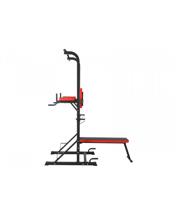 Турник-пресс-брусья со скамьей UNIX Fit POWER TOWER 120P