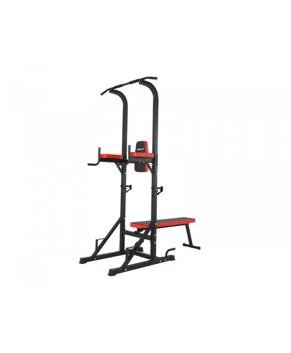 Турник-пресс-брусья со скамьей UNIX Fit POWER TOWER 120P