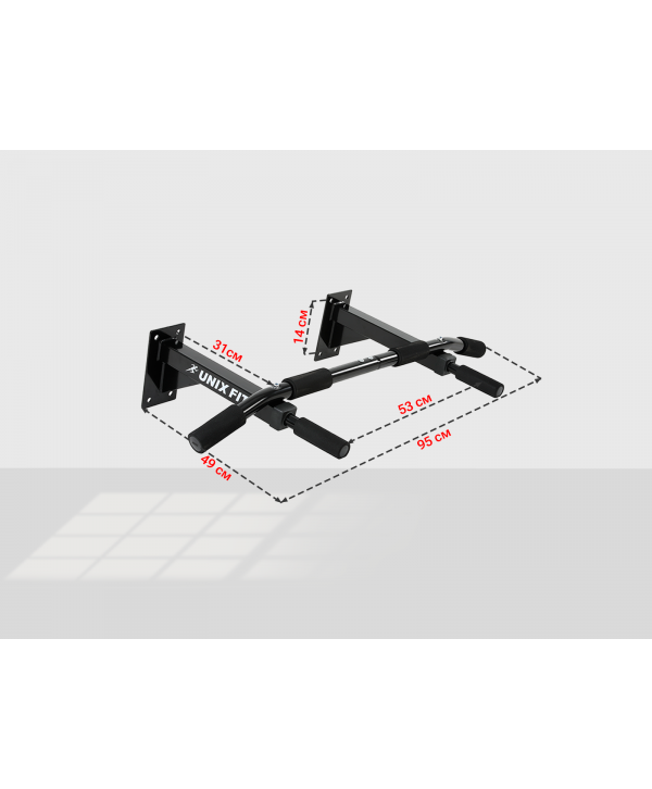 Турник настенный UNIX Fit PULL UP 120