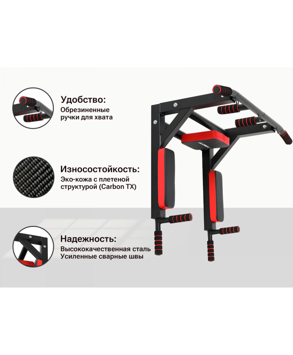 Турник настенный 3 в 1 UNIX Fit PULL UP 200