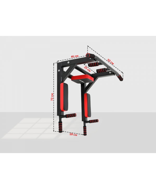 Турник настенный 3 в 1 UNIX Fit PULL UP 200