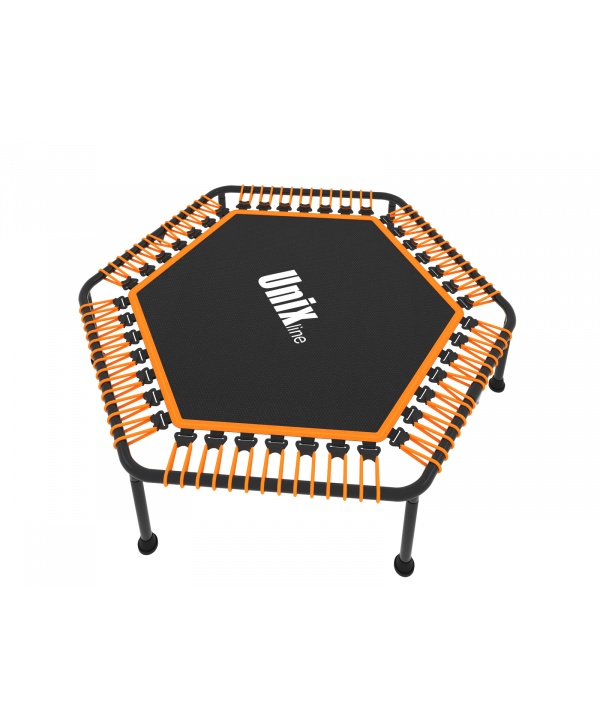Батут спортивный UNIX Line FITNESS Lite Orange (130 cm)
