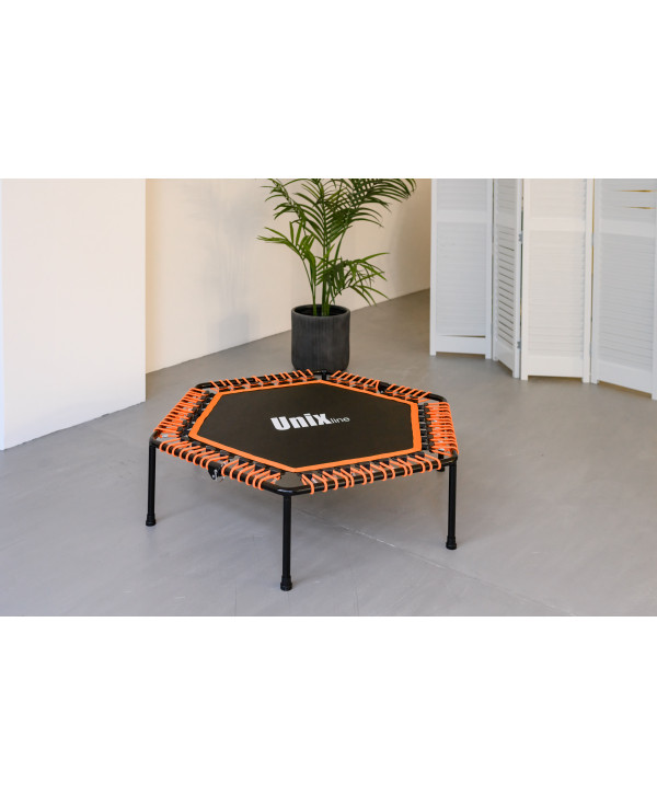 Батут спортивный UNIX Line FITNESS Lite Orange (130 cm)