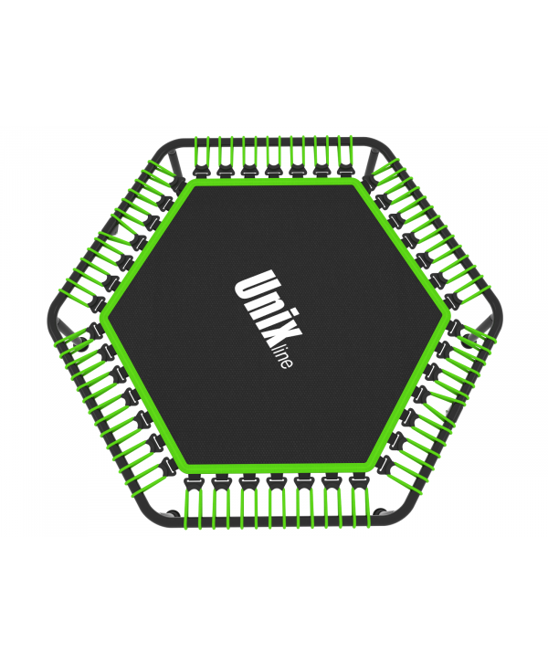 Батут спортивный UNIX Line FITNESS Lite Green (130 cm)