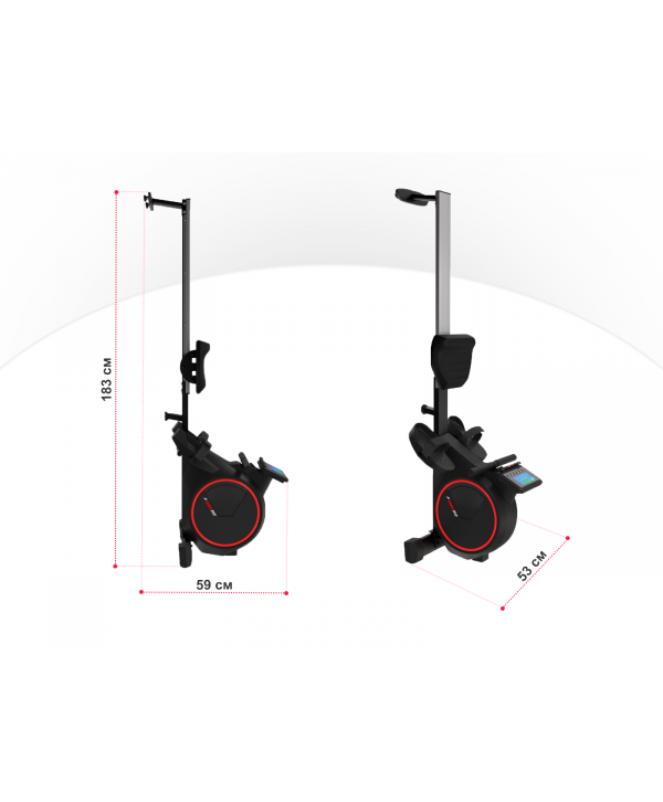 Гребной тренажер UNIX Fit Techno Rower 410E