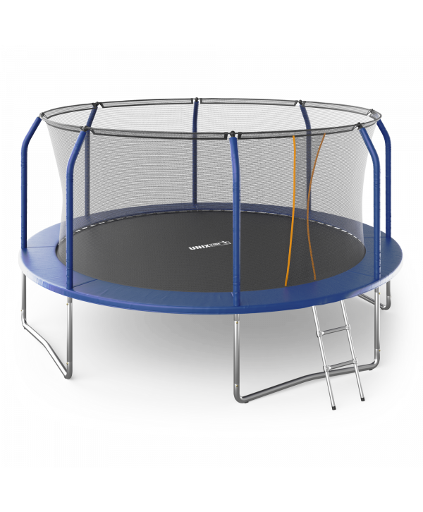 Батут UNIX Line SUPREME BASIC 14 ft (Blue)
