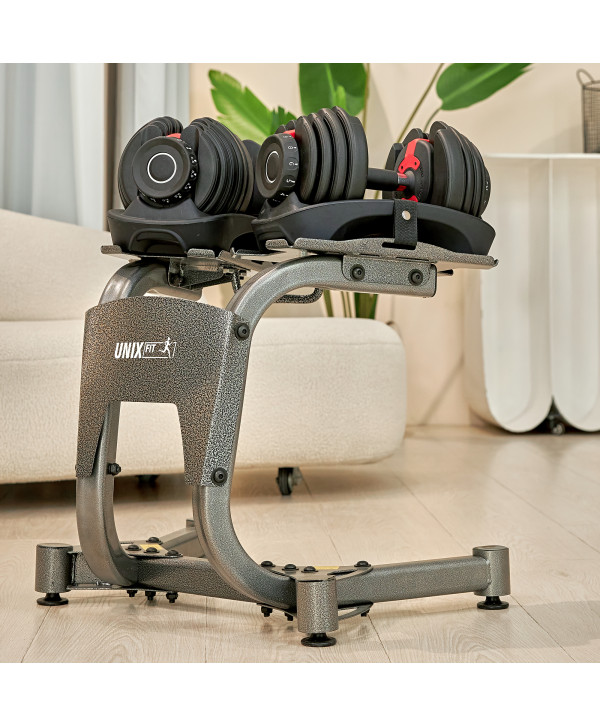 Стойка для гантелей UNIXFIT 16 кг / 24 кг / 40 кг