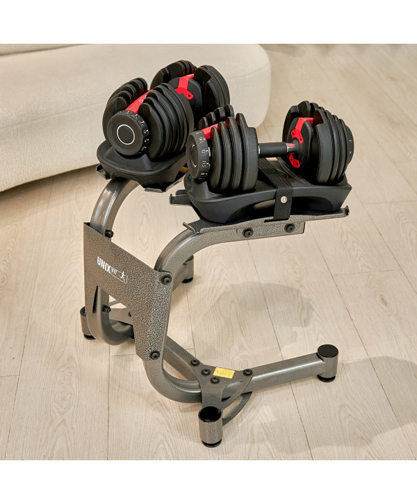 Стойка для гантелей UNIXFIT 16 кг / 24 кг / 40 кг
