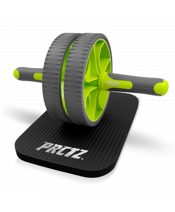 Ролик для пресса с двойным колесом домашний PRCTZ DUAL WHEEL AB ROLLER