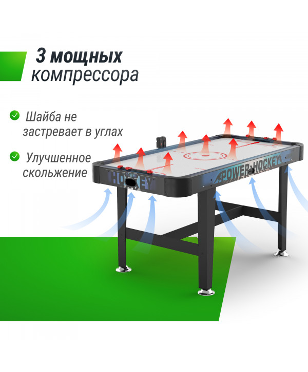 Игровой стол UNIX Line Аэрохоккей (155х76 cм)
