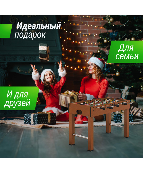 Игровой стол UNIX Line Футбол - Кикер (121х61 cм) Wood