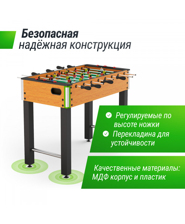 Игровой стол UNIX Line Футбол - Кикер (122х64 cм) Wood