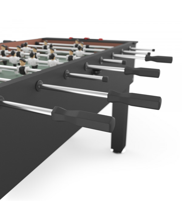 Игровой стол UNIX Line Футбол - Кикер (140х74 cм) Black