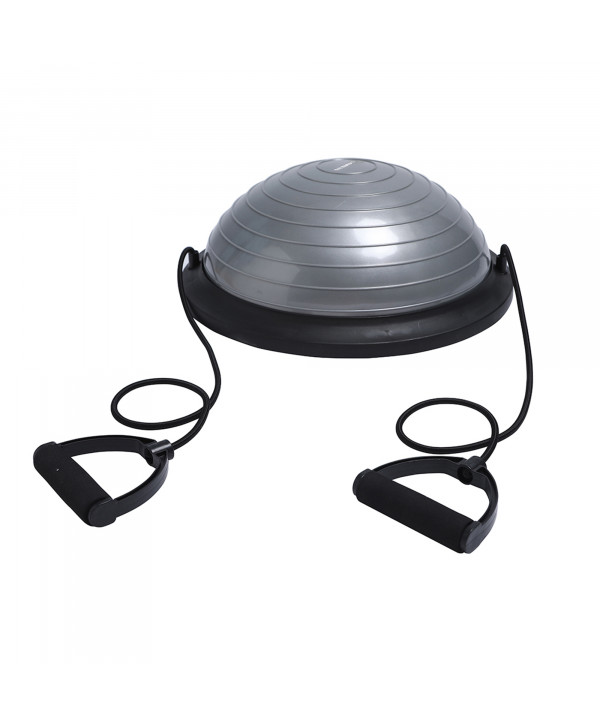 Полусфера балансировочная UNIX Fit Bosu с эспандерами, 46 см