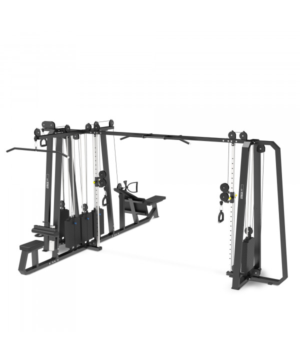 Силовая мультистанция UNIX Fit 100 PRO Кроссовер 5-ти позиционный (UC1641A-SET1614)