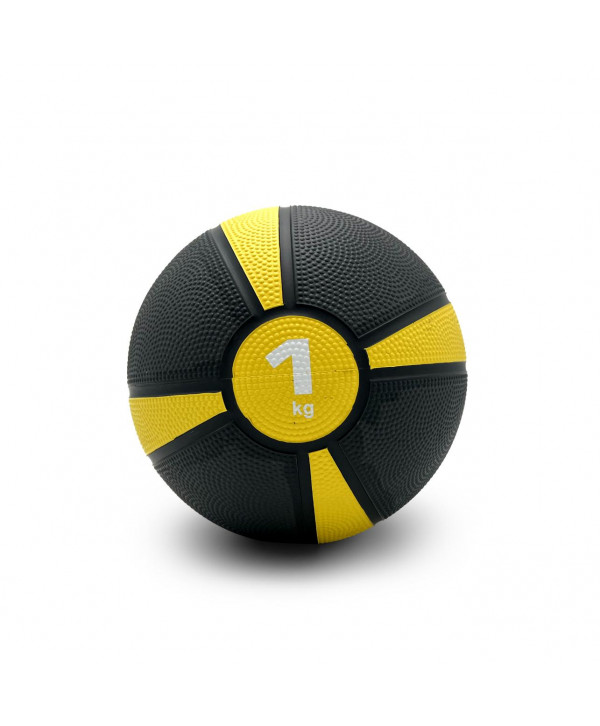Медбол UNIX Fit PRO 1 кг Yellow