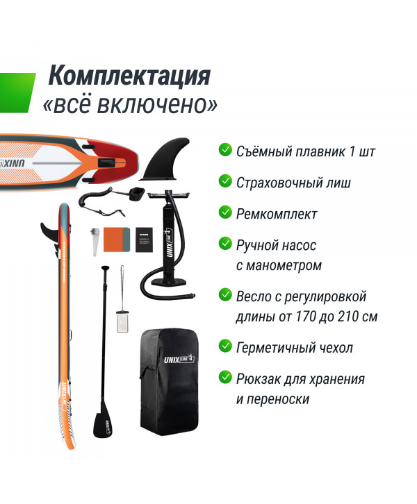 SUP-борд UNIX Line Summertime (360 см)