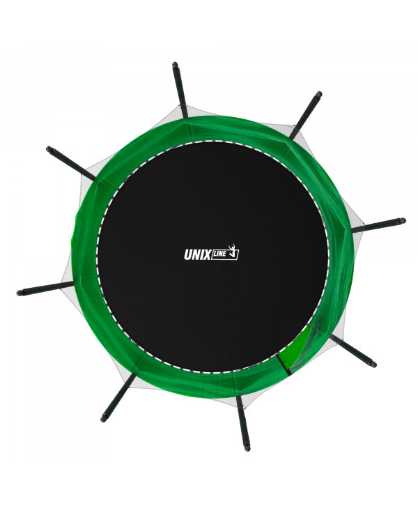 Батут UNIX Line Simple 12 ft Green (inside)
