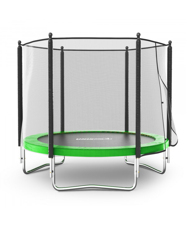 Батут UNIX Line Simple 8 ft Green (outside)