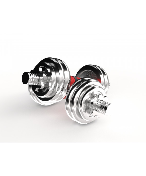 Набор гантелей UNIX Fit в кейсе 15 кг