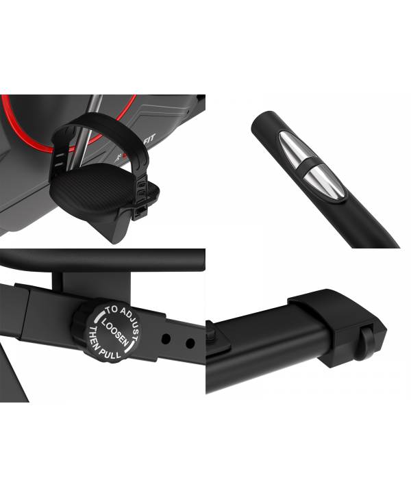 Горизонтальный велотренажер UNIX Fit BR-390Е