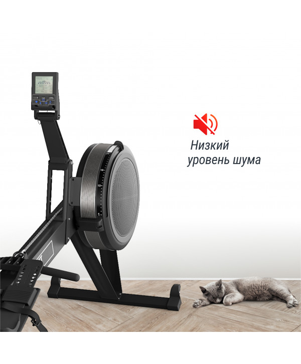 Гребной тренажер UNIX Fit Air Magnetic Rower-X Black