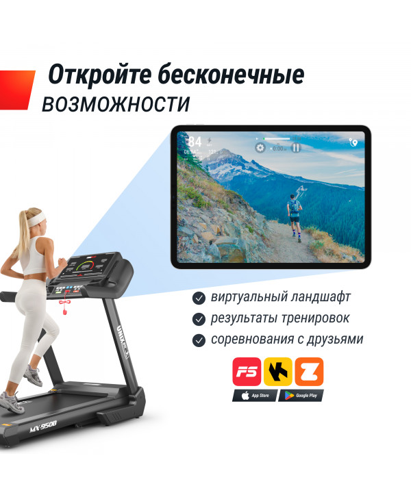 Беговая дорожка UNIX Fit MX-950B