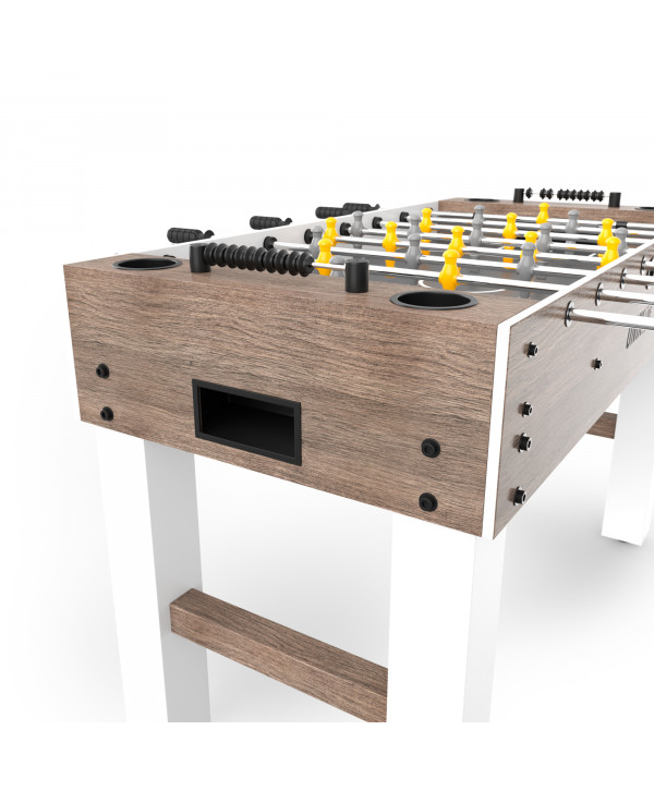 Игровой стол UNIX Line Футбол - Кикер (125х61 см) Grey Wood