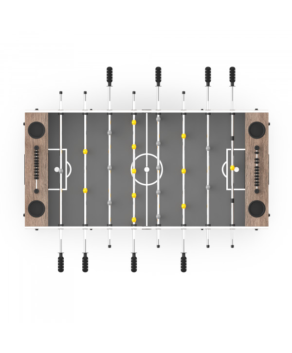 Игровой стол UNIX Line Футбол - Кикер (125х61 см) Grey Wood