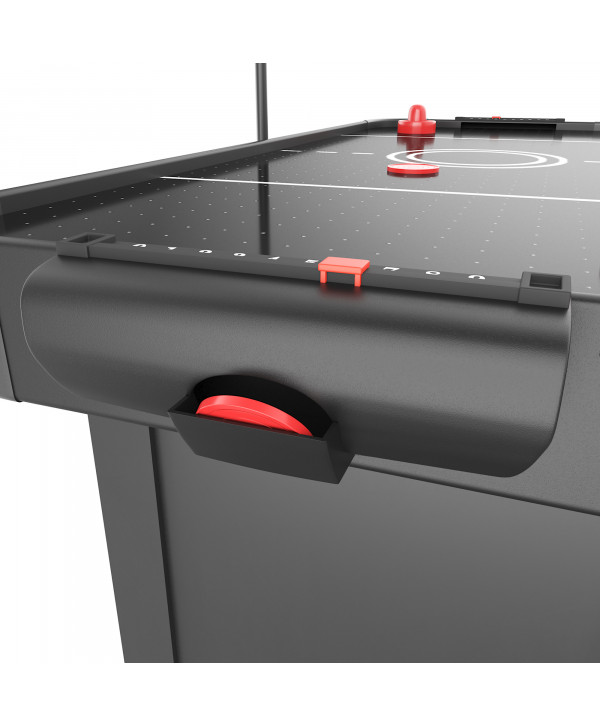 Игровой стол UNIX Line Аэрохоккей (142х64 cм) Black