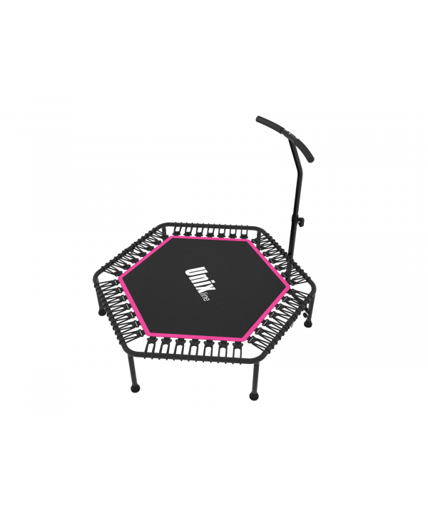 Батут спортивный UNIX Line FITNESS Pink (125 cm)
