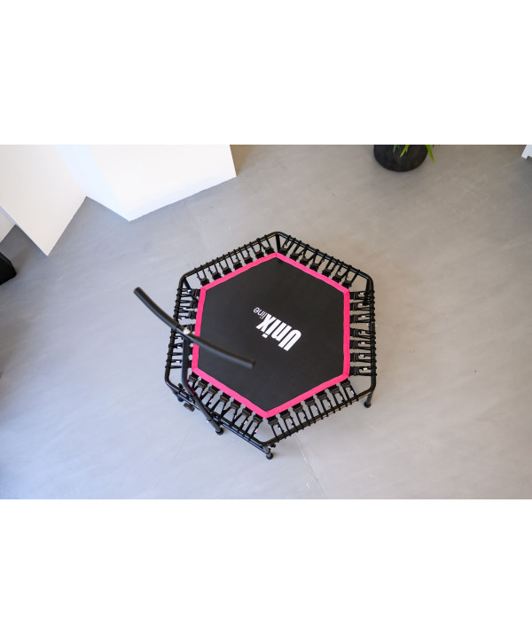 Батут спортивный UNIX Line FITNESS Pink (125 cm)