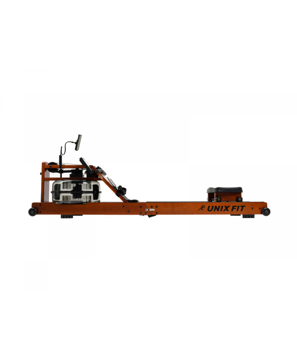 Гребной тренажер UNIX Fit Wood Rower Dark